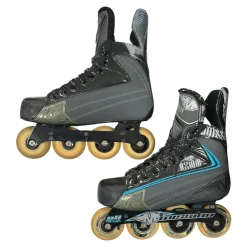 Used Mission Roller Hockey Skates Black Senior 5