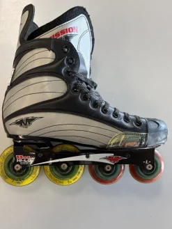 Used Mission Roller Hockey Skates Grey Senior 12
