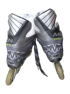 Used Mission Roller Hockey Skates Black Senior 7