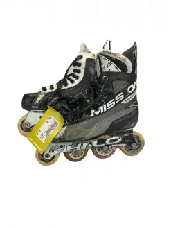 Used Mission RS Roller Hockey Skates Black Junior 04
