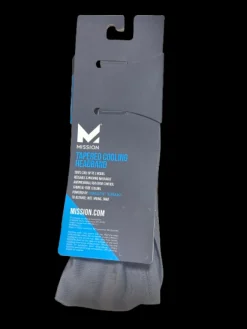 Used Mission TAPERED COOLING HEADBAND Outerwear Other A Grey M/L
