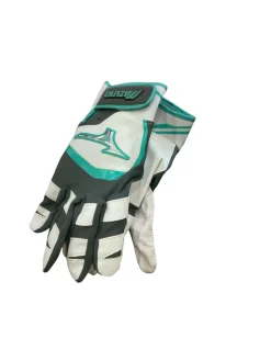 Used Mizuno BB/SB Batting Gloves White SM