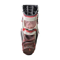Used Mizuno BR-D4C 14-WAY CART BAG Mens Cart Bag Red