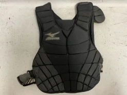 Used Mizuno Catchers Chest Protector Black Adult