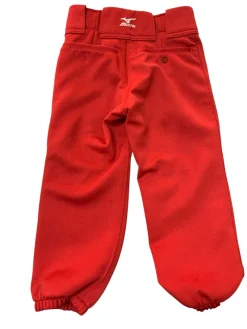 Used Mizuno GIRLS S RED BB/SB Pant Girls Red SM