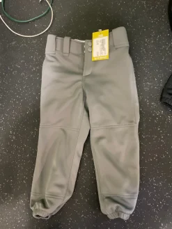 Used Mizuno GIRLS SB PANTS SM BB/SB Pant Girls Grey SM