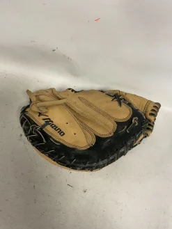 Used Mizuno POWER CLOSE BB/SB Catchers LH Throw Tan 28"