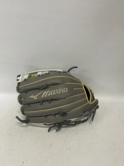 Used Mizuno PRIME ELITE RH Throw Fastpitch Gloves Grey 12 3/4"