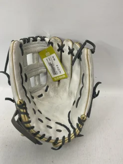Used Mizuno PRIME ELITE RH Throw Fastpitch Gloves Grey 12 3/4"