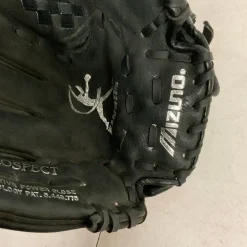 Used Mizuno PROSPECT GPP1107 LH Throw Fastpitch Gloves Black 11"
