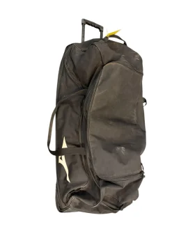 Used Mizuno ROLLER BAG BB/SB Player Carry Bag Black