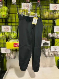Used Mizuno SOFTBALL PANTS SM BB/SB Pant Womens Black SM