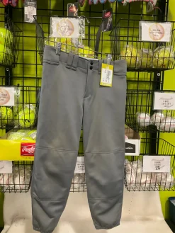 Used Mizuno SOFTBALL PANTS SM BB/SB Pant Womens Grey SM