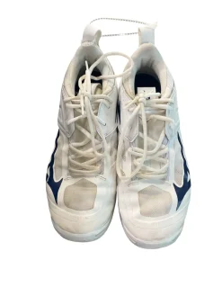 Used Mizuno VB Shoes Adult White Senior 9.5