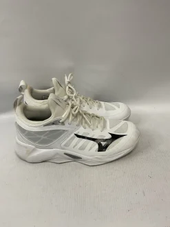 Used Mizuno VB Shoes Adult White Senior 9