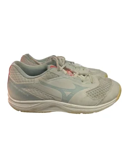 Used Mizuno VB Shoes Adult White Senior 8