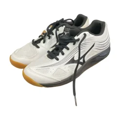 Used Mizuno VB Shoes Adult Black And White Senior 6