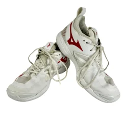 Used Mizuno WAVE MOMENTUM 2 Volleyball Shoes Women's 9.5