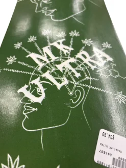 Used MK ULTRA Skateboard Deck Only Red 8"