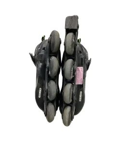 Used Mongoose ADJUSTABLE ROLLERBLADES Junior Aggressive Skates Black Junior 05