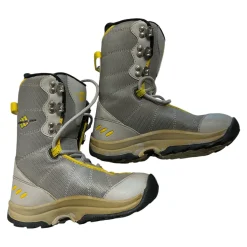 Used Morrow KIDS BOOTS Boys Snowboard Boots Grey Junior 03
