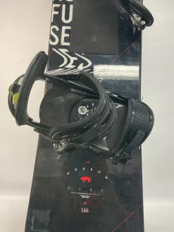 Used Morrow MORROW FURY Mens Board/Bindings Black 146 cm