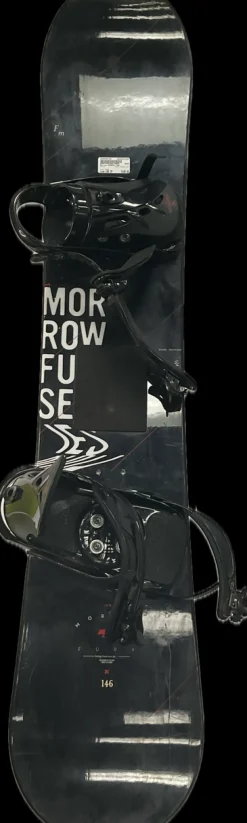 Used Morrow MORROW FURY Mens Board/Bindings Black 146 cm