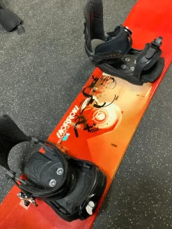 Used Morrow SOURCE Mens Board/Bindings Red 154 cm