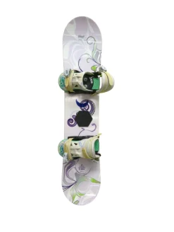 Used Morrow WILDFLOWER 118 Girls Board/Binding White 118 cm