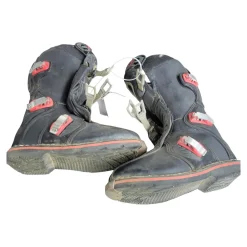 Used MSR MXT MOTO BOOTS Junior Boots Black Junior 05