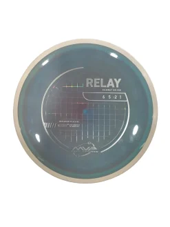 Used MVP NEUTRON RELAY Disc Golf Mid Range Grey 173g