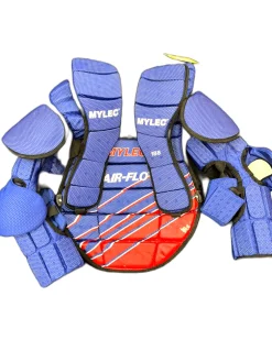Used Mylec AIRFLO 188 Street Body Armor Royal Blue S/M
