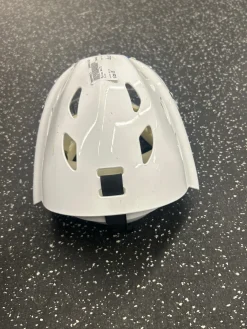 Used Mylec WHITE St Hcky Goalie Helmet Adt White One Size