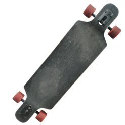 Used NEVER SUMMER CLUTCH Longboard Black Long