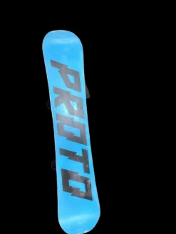 Used Never Summer PROTO TYPE TWO Womens Board/Bindings Purple And Turquoise 139 cm