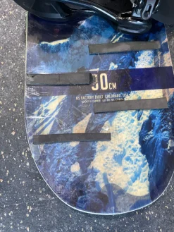 Used Never Summer SHREDDER Boys W/Bindings Navy Blue 90 cm