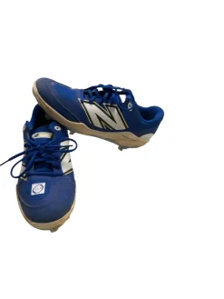 Used New Balance FRESH FOAM BB/SB Cleats Royal Blue Senior 10.5