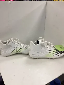 Used New Balance LAX Cleats Mens White Senior 11
