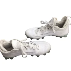 Used New Balance LAX Cleats Mens White Senior 8.5