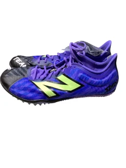 Used New Balance RACING SD100 Track & Field Cleats Adult Navy Blue Senior 8