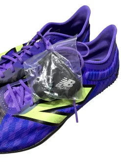 Used New Balance RACING SD100 Track & Field Cleats Adult Navy Blue Senior 8