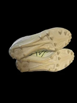 Used New Balance RUSH SZ 6.5 LAX Cleats Womens White Senior 6.5