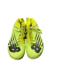 Used New Balance Track & Field Cleats Adult Green Senior 10