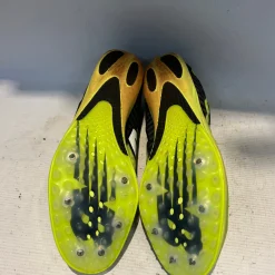 Used New Balance Track & Field Cleats Adult Green Senior 11