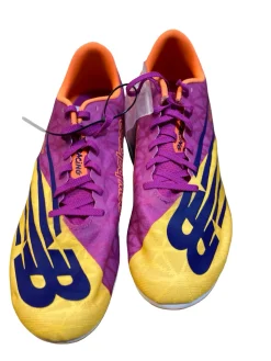 Used New Balance Track & Field Cleats Adult Yellow Senior 12