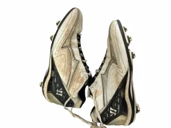 Used New Balance WARRIOR Adult FB Cleats White Senior 9