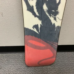 Used Nidecker GROM Boys Snowboard Only Red And Grey 110 cm