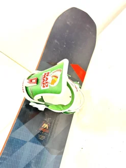 Used Nidecker MERC SERIES W/ UNION BND Mens Board/Bindings Black 160 cm