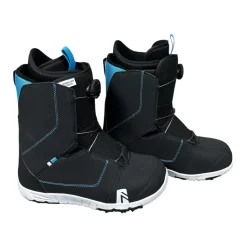 Used Nidecker MICRON Boys Snowboard Boots Black Youth 06.0