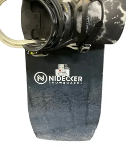 Used Nidecker THRUSTER Mens Board/Bindings Black 156 cm